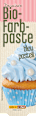 Backdekoration Bio-Farbpaste blau pastell DECOCINO