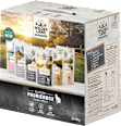 Nassfutter Katze, Probierbox, Multipack (8x100 g) Wildes Land