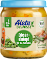 Menü Erbseneintopf ab 1 Jahr Alete bewusst