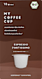 Kaffeekapseln, Espresso, kompostierbar My-CoffeeCup