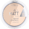 Kompakt Puder All Matt Plus Shine Control Transparent 010 CATRICE