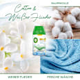 Lufterfrischer Freshmatic Duo Cotton & weißer Flieder Nachfüllpack (2x250 ml)  AirWick