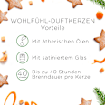 Duftkerze im Glas Vanillesterne & Karamell 220g AirWick