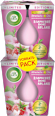 Duftkerze im Glas Raspberry Rose Splash (2x105 g) AirWick