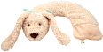 Wärme-Kuscheltier-Nackenkissen, Hase Grünspecht