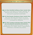 Duftkerze im Glas Warm Vanilla Wish AIR WICK