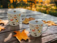 Kaffeebecher Herbstmotive Kinder, beige Dekorieren & Einrichten