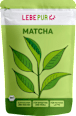 Pflanzenpulver, Matcha Lebepur