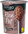Zwischenmahlzeit Rice Pot Reisdessert mit Schoko Lotao