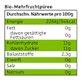 Quetschie Bio Apfel, Blaubeere, Johannisbeere und Brombeere ab 6 Monaten Freche Freunde