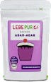 Backen Bio Agar-Agar pflanzliches Geliermittel Lebepur