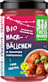 Fertiggericht, Hackbällchen in Tomatensauce, vegan TRESSBRÜDER