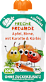 Quetschie Bio Apfel, Birne, Karotte und Kürbis ab 6 Monaten Freche Freunde