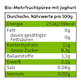 Bio Quetschie Joghurt, Banane, Erdbeere, Himbeere & Apfel Freche Freunde