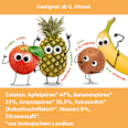 Quetschie Apfel, Banane, Ananas & Kokosnuss ab 6 Monaten Freche Freunde
