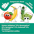 Quetschie Apfel, Banane, Spinat & Gurke ab 6 Monaten Freche Freunde