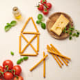 Kindersnack Pizzastangen mit Käse und Olivenöl MOGLi
