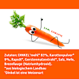 Kindersnack Laugensticks Karotte, ab 4 Jahren  Freche Freunde