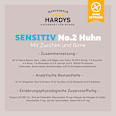 Nassfutter Hund Sensitiv mit Huhn, Multipack (6x400 g) Hardys Traum