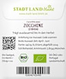 Saaten, Zucchini (Zuboda) Stadt Land blüht