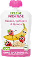 Quetschie Banane, Erdbeere & Quinoa ab 6 Monaten Freche Freunde