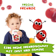 Quetschie Apfel, Erdbeere, Blaubeere & Himbeere ab 6. Monat Freche Freunde