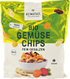 Bio Zeleninové čipsy jemne solené HEIMATGUT