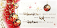 Grußkarten-Set mit Weihnachtsmotiven in rot CACTUS