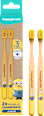 Zahnbürste Kinder Bambus Minions Doppelpack, ab 3 Jahren happybrush
