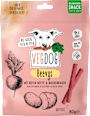 Hundeleckerli mit roter Beete & Buchenrauch, Beevys  VEGDOG