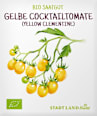 Saaten, Gelbe Cocktailtomate (Yellow Clementine) Stadt Land blüht