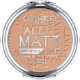Kompaktni puder All Matt Plus Shine Control, 030 Warm Beige CATRICE