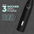 Elektrische Zahnbürste Eco R2 all Black happybrush