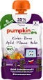 Quetschie Kürbis, Birne, Apfel, Pflaume & Hafer ab 8 Monaten pumpkin organics