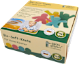 Soft-Knete Set 4tlg Grünspecht
