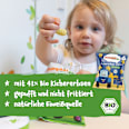 Kindersnack Kichererbsen Sterne mit Mais & Kürbis, ab dem 12. Monat pumpkin organics