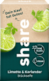 Seifenstück Limette & Koriander share