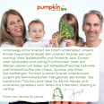 Kindersnack Kichererbsen Sterne mit Mais & Kürbis, ab dem 12. Monat pumpkin organics