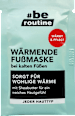 wärmende Fußmaske  BE ROUTINE