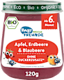 Früchte Apfel, Erdbeere und Blaubeere ab dem 6.Monat Freche Freunde