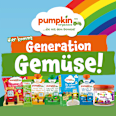 Kindersnack Kichererbsen Sterne mit Mais & Kürbis, ab dem 12. Monat pumpkin organics