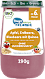 Frucht & Getreide mit Apfel, Erdbeere, Blaubeere und Quinoa Freche Freunde