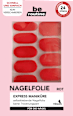 Nagelfolien Express Maniküre rot BE ROUTINE