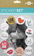 Sticker Set Love pixolo