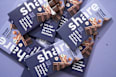 Schokolade, Nougat Edelbitter mit Nougatfüllung, vegan share