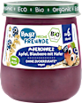 Abendbrei Apfel, Blaubeere mit Hafer, ab dem 6.Monat  Freche Freunde