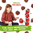 Fruchtgummi Apfel-Himbeere mit Reispops Freche Freunde