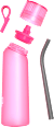Trinkflasche Classic Hot Pink air up
