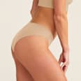 Periodenslip Set Everyday Seamless schwarz/beige, Gr. 50-52 ooia