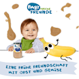 Abendbrei Banane, Apfel, mit Grieß ab dem 6.Monat Freche Freunde